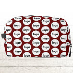 Logo Pattern Promotional Business Bourgogne Rood Toilettasje<br><div class="desc">Voeg je eigen logo toe aan dit ontwerp. Minimalistisch en professioneel. Geweldig voor een promotieproduct voor uw medewerkers,  medewerkers,  klanten en klanten. Ideaal voor shows,  reizen,  zakelijke of sportevenementen en weggeefacties. Voor andere versies,  zie het collectie.</div>