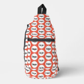 Logo Pattern Zakelijk Promotionele Branding Sinaas Sling Bag (Voorkant)