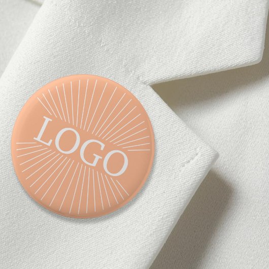 LOGO Peach Company Branding Ronde Button 5,7 Cm
