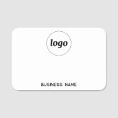 Logo Personeel Bedrijfsnaam Identificatielabel Naamplaatje (Voorkant)