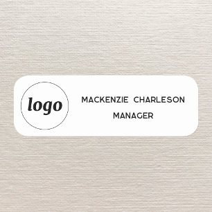 Logo Personeel Magneet of Speld Naambordje Naamplaatje