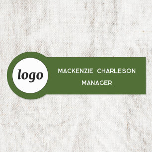Logo Personeel Medewerkers Bos Groen Bedrijf Naamplaatje