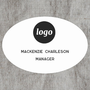 Logo Personeel Medewerkers Magnetisch of Speld Naa Naamplaatje
