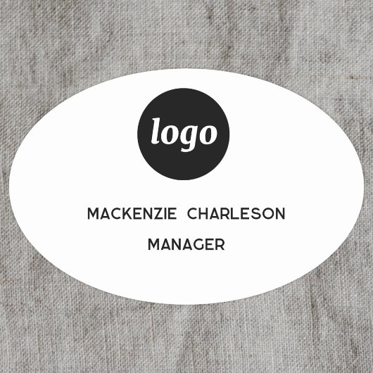 Logo Personeel Medewerkers Magnetisch of Speld Naa Naamplaatje