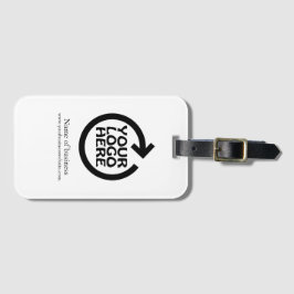 Logo persoonlijke bedrijven bagagelabel