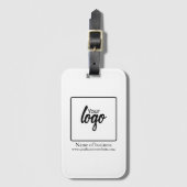 Logo persoonlijke bedrijven bagagelabel (Voorkant (verticaal))