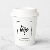 Logo persoonlijke bedrijven papieren bekers (Voorkant)