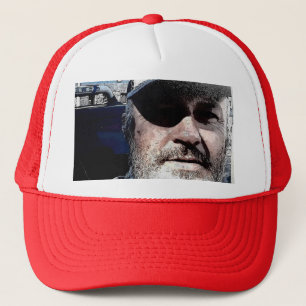 Logo pet Trucker stijl _ Miami, Fla. & Raleigh, NC