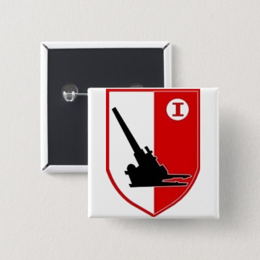 Logo_Phaobinh Vierkante Button 5,1 Cm (Voorkant /achterkant)