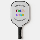 Logo - Pickleball-peddel voor speciale acties Pickleball Paddle (Achterkant)