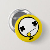 LOGO pincode! Ronde Button 5,7 Cm (Voorkant /achterkant)