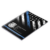 Logo Politieafdeling Handhaving Van De Wet Notitieboek (Linkerzijde)
