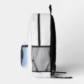 Logo Positie 2 Zoom tweemaal Bedrukte Rugzak (Rechts)