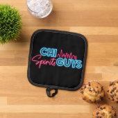 Logo-pothouder Pannenlap (Top down)