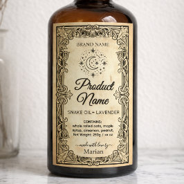 Logo Potion Vintage Apotheek Labels  Wijn Etiket