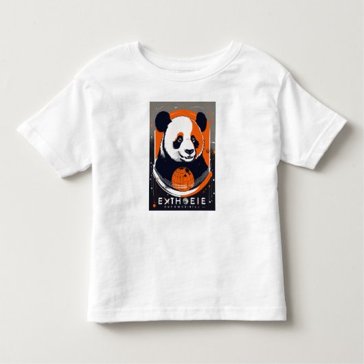 Logo pour Entreprise d'Évènementiel avec Panda et Kinder Shirts (Voorkant)