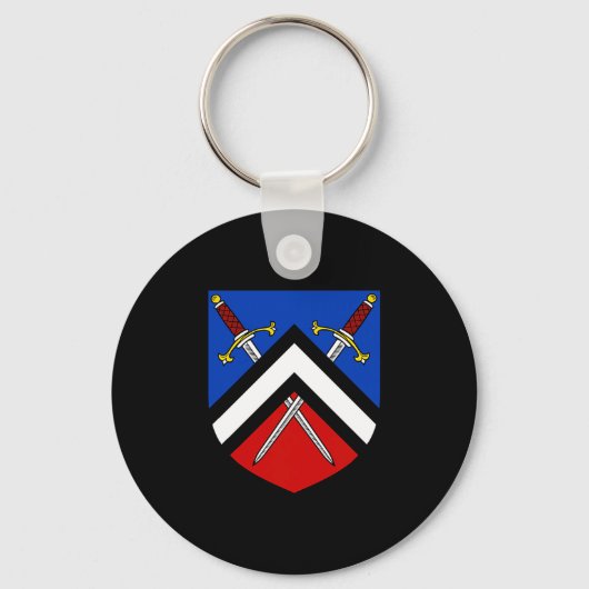 Logo Premium Tri Blend Illustratie Sleutelhanger (Voorkant)