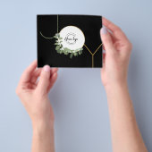 Logo Prettige feestdagen Budget Joy Business Flyer (Hand)