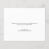 Logo Prettige feestdagen Budget Joy Business Flyer (Achterkant)