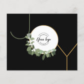 Logo Prettige feestdagen Budget Joy Business Flyer (Voorkant)