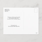 Logo Prettige feestdagen Wit Custom Modern Corpora (Achterkant)