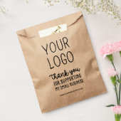 Logo Productverpakking voor kleine bedrijven Bedankzakje (Gezegeld)