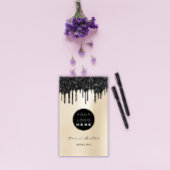 Logo Professional Black Drip Parly Consulting Visitekaartje