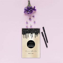 Logo Professional Black Drip Parly Consulting Visitekaartje