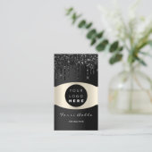 Logo Professional Black VIP Investment Consulting Visitekaartje (Staand voorkant)