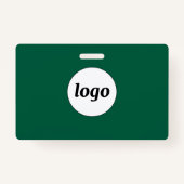 Logo Professional Business Forest Green Naam Badge (Achterkant)