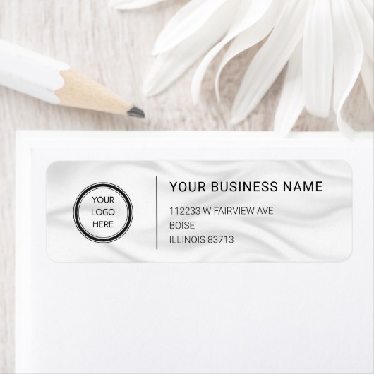 Logo Professional Business Return Address Label (Insitu)
