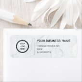 Logo Professional Business Return Address Label (Insitu)