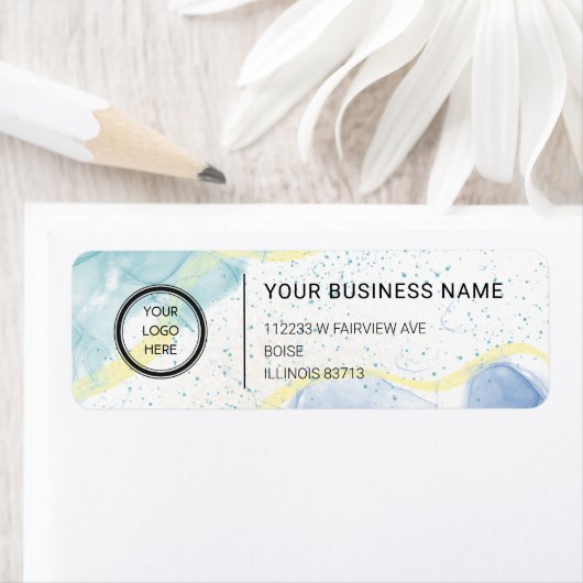 Logo Professional Business Return Address Label (Insitu)