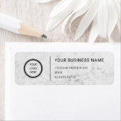 Logo Professional Business Return Address Label (Insitu)