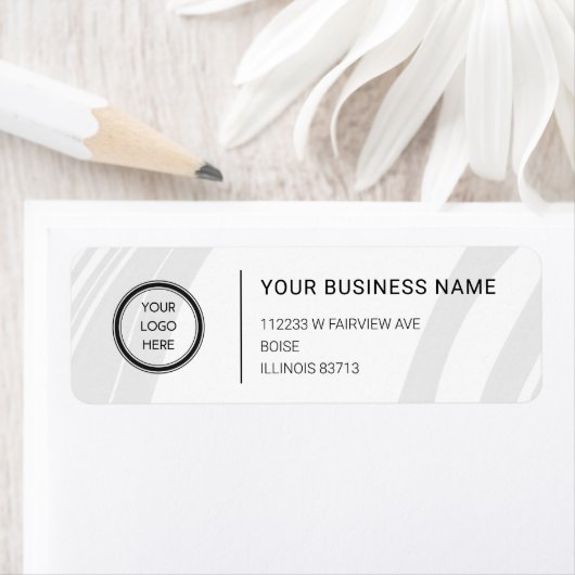Logo Professional Business Return Address Label (Insitu)