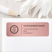 Logo Professional Business Return Address Label (Insitu)
