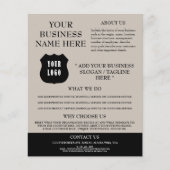 Logo Professional New Business Adverteren Flyer (Voorkant)