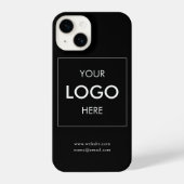 Logo Professional Simple Black iPhone Hoesje (Achterkant)