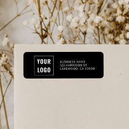 Logo Professional Simple Return-adres Etiket