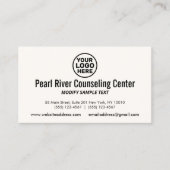 Logo Professional toevoegen Visitekaartje (Voorkant)