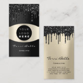 Logo Professioneel Black Lux Investement Consultin Visitekaartje (Voorkant / Achterkant)