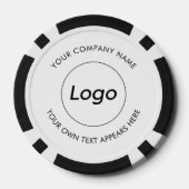 Logo Professioneel Zakelijk promotioneel Poker Chips (Achterkant)