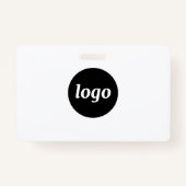 Logo Professionele bedrijfsnaam Badge (Achterkant)