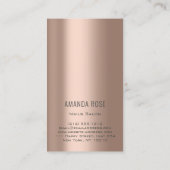 Logo Professionele nagels Meststof Pedicure Skinny Visitekaartje (Achterkant)