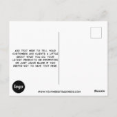 Logo Promotiebedrijf Briefkaart (Achterkant)