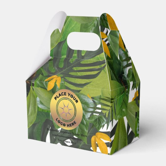 Logo Promotiebedrijf Merk Custom Bedankdoosjes (Achterkant)