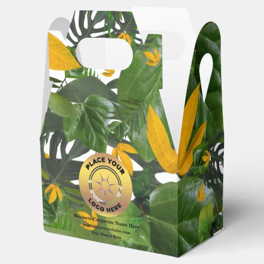 Logo Promotiebedrijf Merk Custom Bedankdoosjes (Geopend)