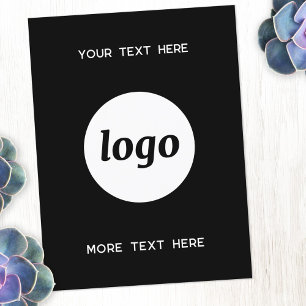 Logo Promotiebedrijf Zwart Briefkaart