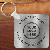 Logo promotiefilver sleutelhanger (Voorkant)