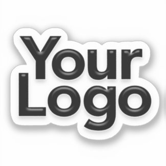 Logo Promotionele Marketing voor Kleine Ondernemer Sticker